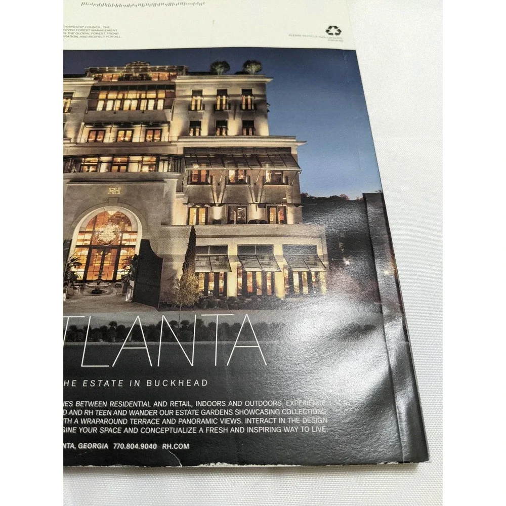 RH (RESTORATION HARDWARE) 2019 CATALOG INCREDIBLE ITEMS GREAT PHOTOS